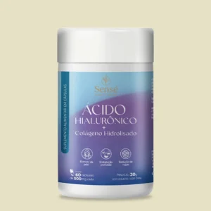 Ácido hialurônico + Colágeno | 60 cápsulas